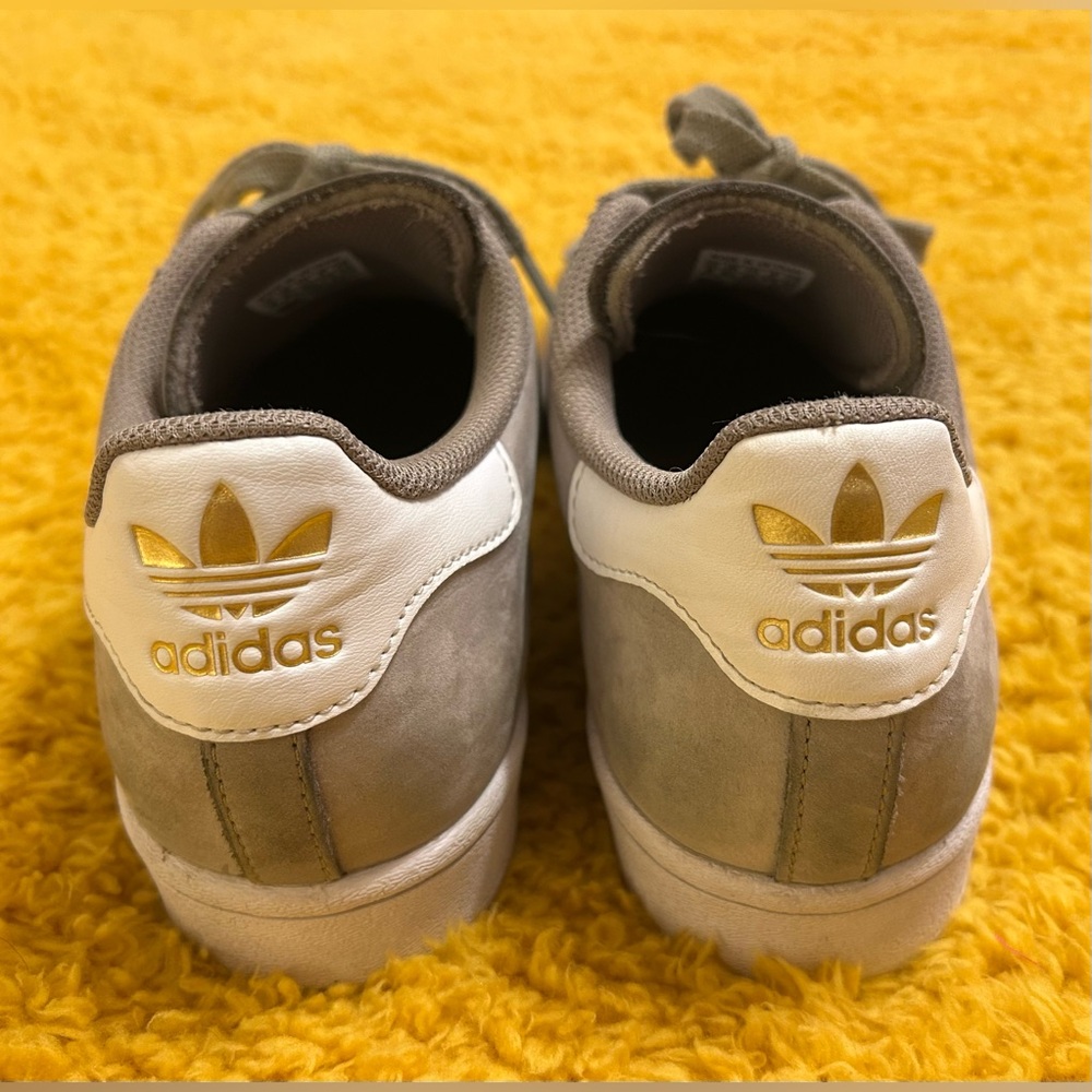 Adidas Superstar Suede Orbit Green & Gold - Picture 3 of 10